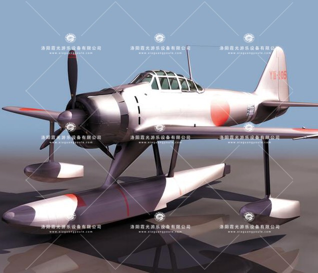 绥化3D模型飞机_